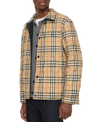 Reversible Quilted Nylon Overshirt