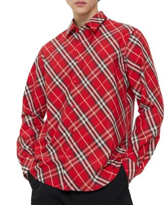  Relaxed Fit Check Cotton Shirt