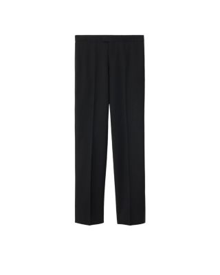  Grain de Poudre Wool Tuxedo Trousers