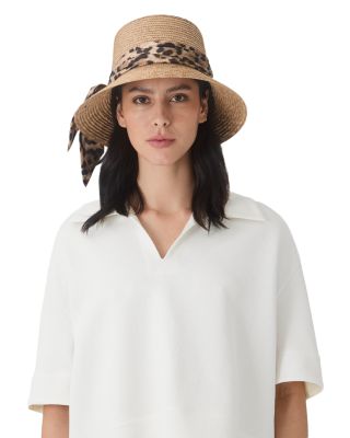 Ramona Straw Bucket Hat 