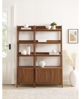  Bixby Wood Bookshelves, Set of 2