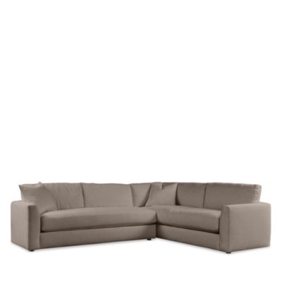Bloomingdale's Whittier 2 Piece Sectional Sofa In Multi