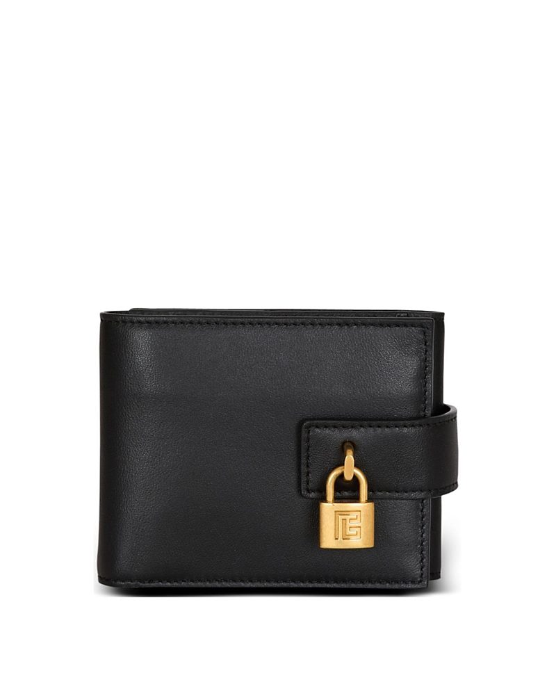 Balmain Pulse Trifold Lambskin Wallet