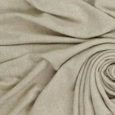 Herringbone Merino Wool Throw 