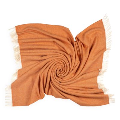 Herringbone Merino Wool Throw 