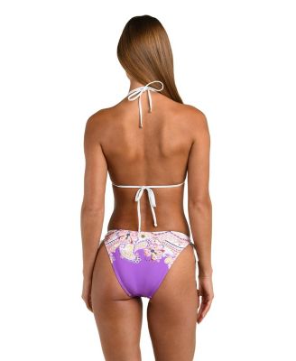Lilac Cascade Tri Slider Bra Top