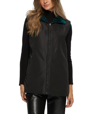 Reversible Shearling Lamb Vest