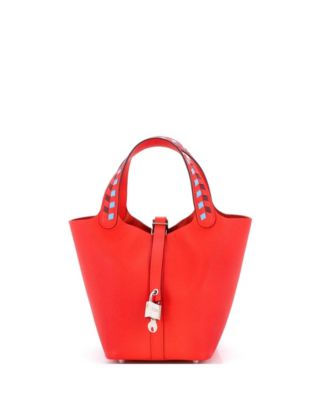 PM Picotin Lock Bag Tressage Epsom