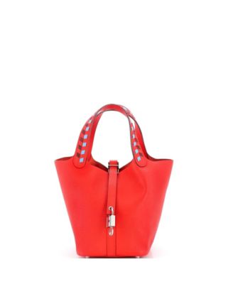 PM Picotin Lock Bag Tressage Epsom