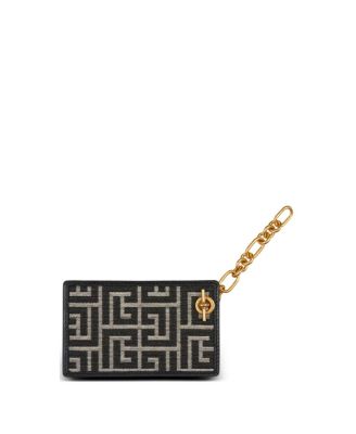  Pulse Monogram Jacquard Card Holder