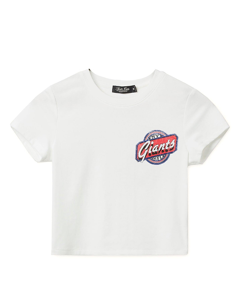 Junk Food Clothing Women's Nfl New York Giants Cheers Baby Tee