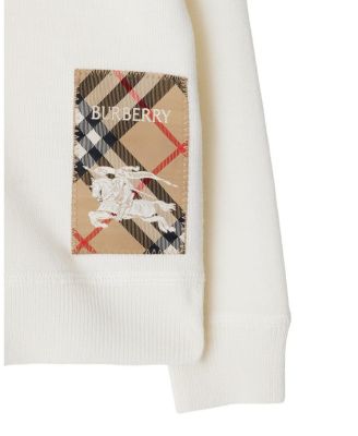  Check Label Wool Cardigan - Baby