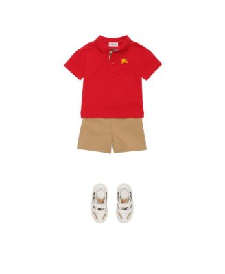 Boys' Cotton Pique Polo Shirt - Baby, Little Kid