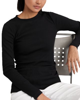 Tessa Ribbed Long Sleeve Tee