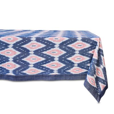 Ikat Tablecloth, 60" x 120"