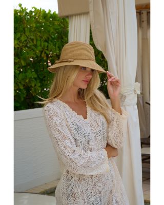 Mariella Packable Straw Cloche