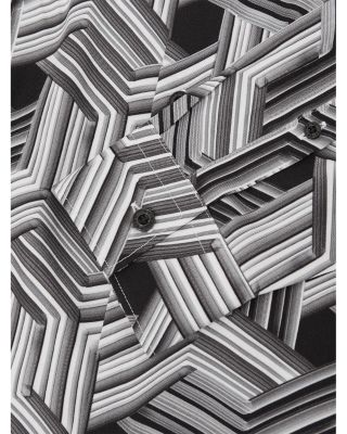 Conduit Long Sleeve Abstract Stripe Printed Shirt