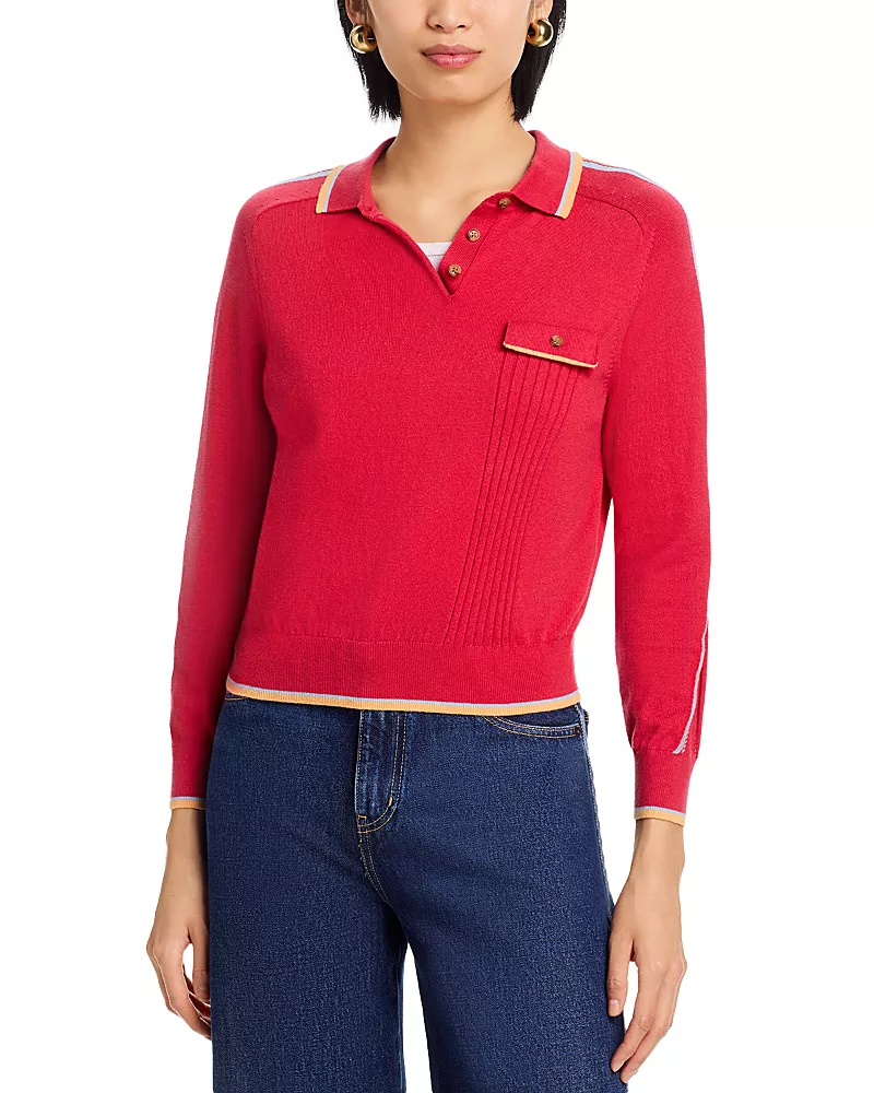 Guest in Residence Relay Polo Sweater