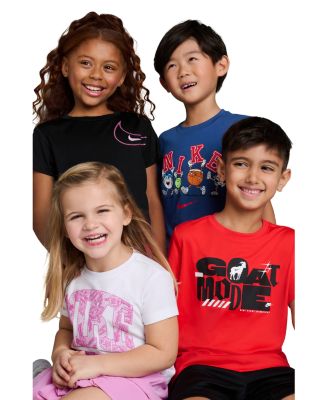 Boys' Multi Mesh Logo Shorts - Little Kid