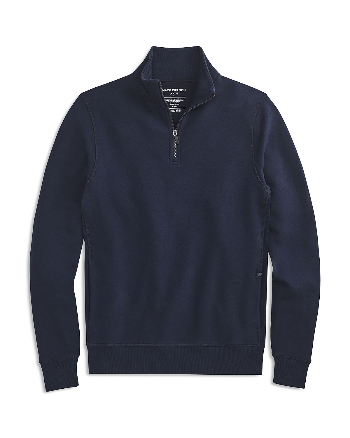Mack Weldon Ace Relaxed Fit Quarter Zip Sweater