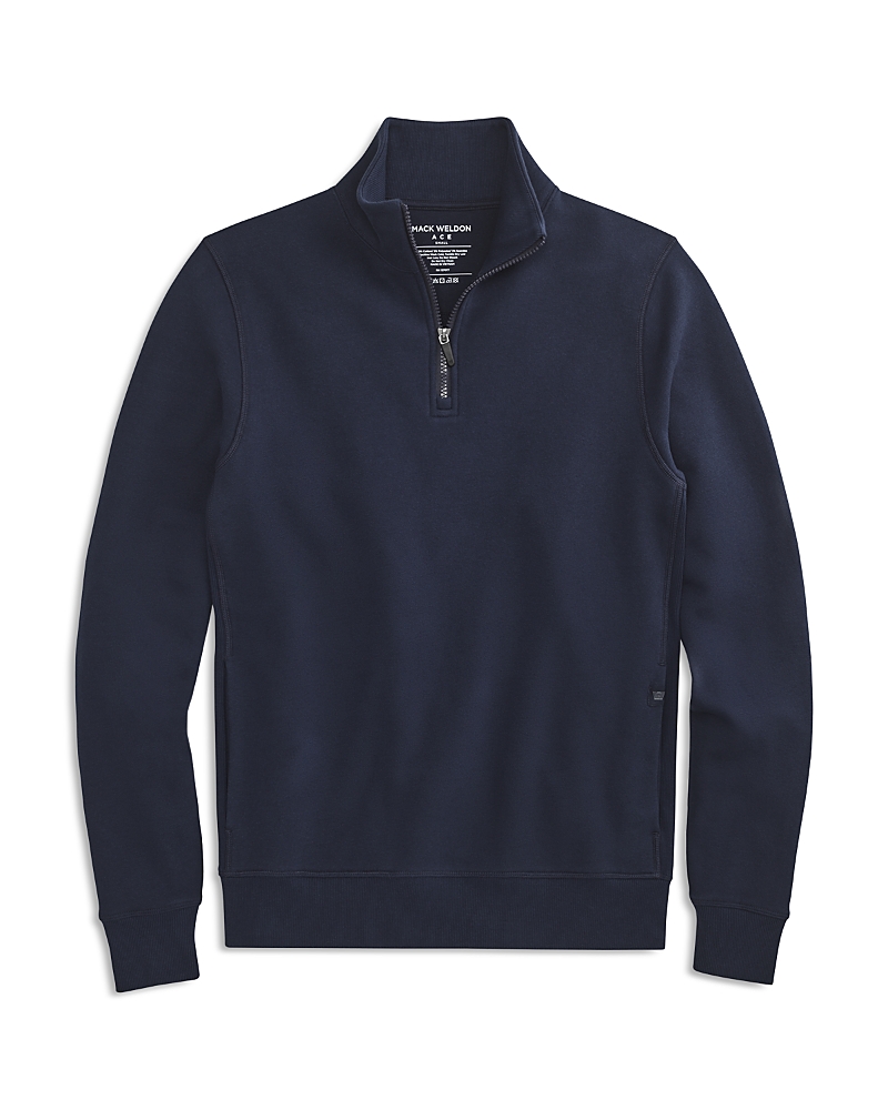 Mack Weldon Ace Relaxed Fit Quarter Zip Sweater