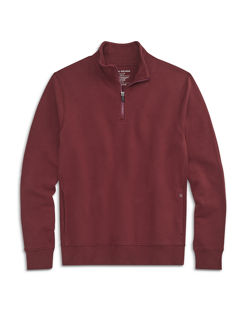 Mack Weldon Ace Relaxed Fit Quarter Zip Sweater