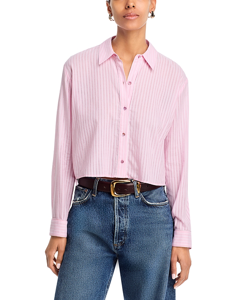 L'agence Cosette Crop Shirt