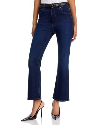 The Reboot High Rise Ankle Bootcut Jeans in Outfox