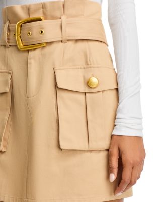 Maelis Paperbag Mini Skirt