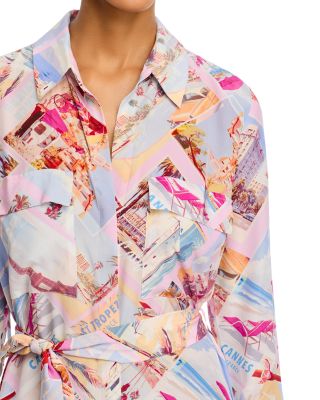 Cameron Silk Shirt Dress