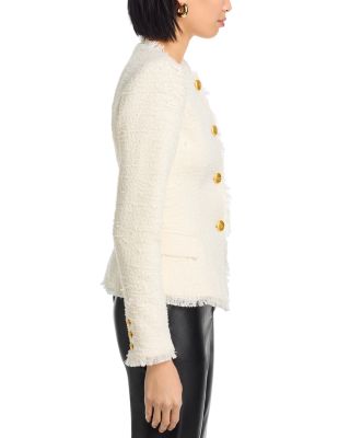 Nerina Collarless Structured Blazer