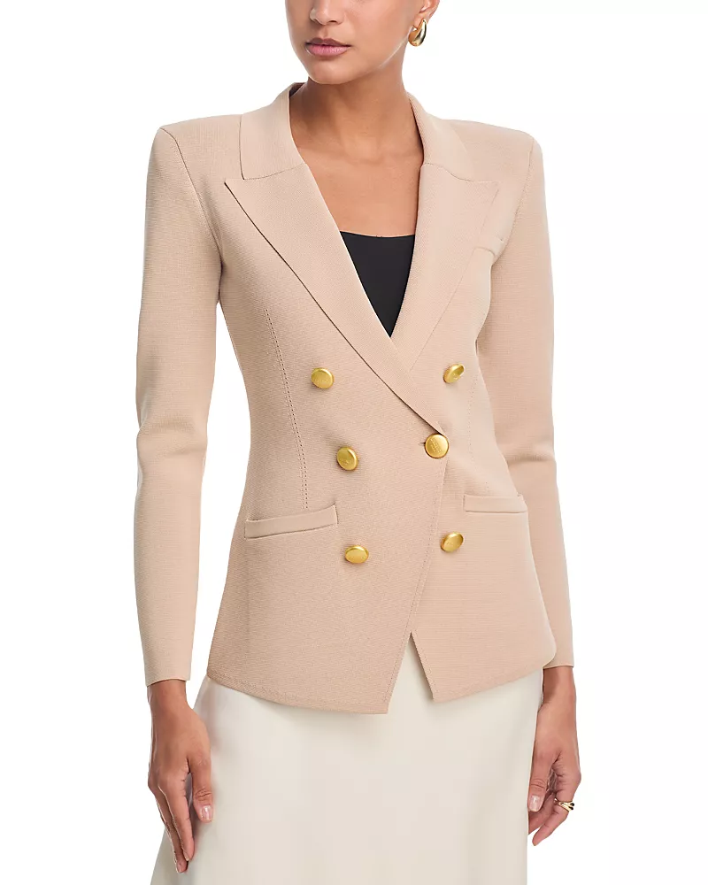 L'Agence Amelia Knit Blazer