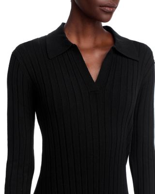 Collared Midi Sweater Dress