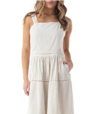  Mirabel Lightweight Smocked Midi Dress