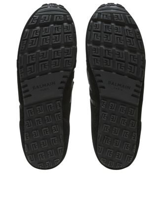  Men's Racer 45 Trainers in Lambskin and Suede