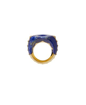 Lapis Hollow Ring