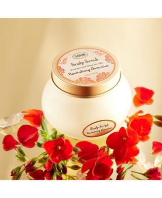 Revitalizing Geranium Hair Scalp Scrub Jar, 300Gr