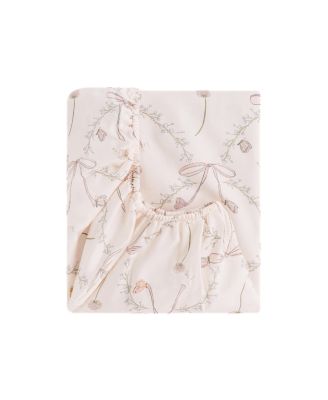 Bows &Butterfly Kisses Crib Sheet