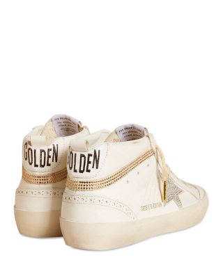 Women's Mid Star Leather Sneakers