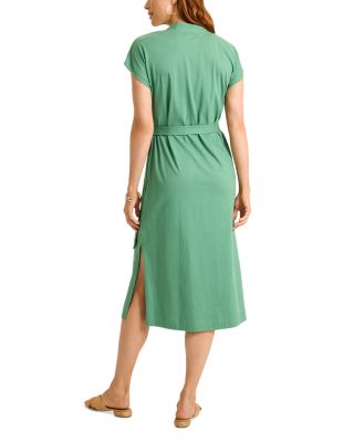 Islandscape Jersey Midi Dress