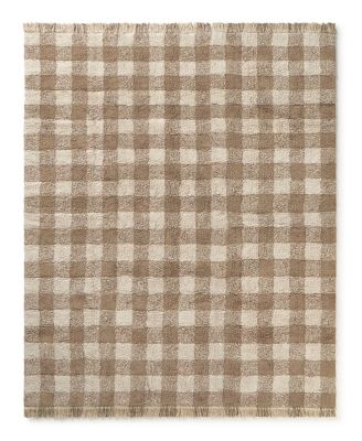 Lorena Canals Swan Lake Washable Rug Vichy Marron 4'11"x5'11" Area Rug