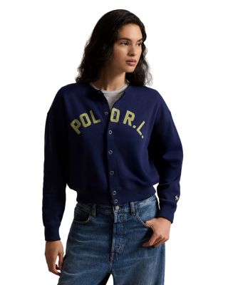 Logo Fleece Cardigan