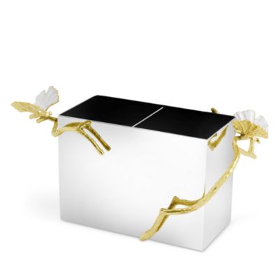Butterfly Gingko Gold Cutlery Holder