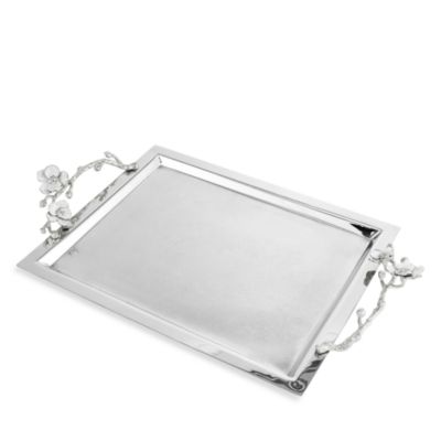 Silver Orchid Large Tray