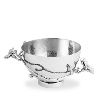 Silver Orchid Small Bowl