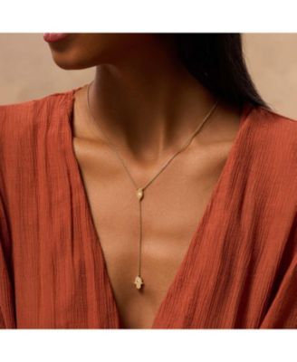 Gracious Guardian Gold Evil Eye & Hamsa Necklace