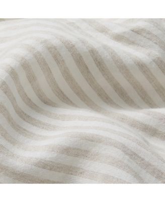 Stripe Linen Duvet Cover, King
