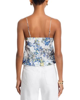 Calista Cowl Neck Silk Camisole