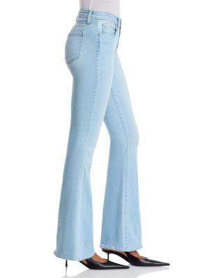 Taney Low Rise Sneaker Flared Jeans in Normandie