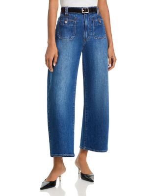 Arellia High Rise Barrel Ankle Jeans in Paradox